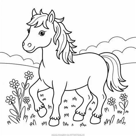 Ilustrační obrázek koně ve stáji