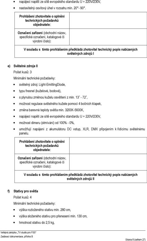 Příklad moderního osvětlení interiéru s možností regulace teploty a intenzity světla