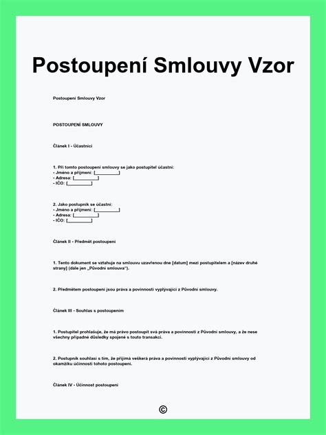 schéma postoupení leasingové smlouvy a finančních toků